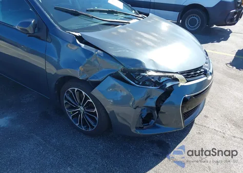 2014 Toyota Corolla S Plus z USA, uszkodzony, nr VIN 2T1BURHE2EC019695